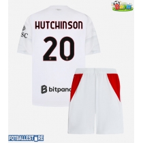 AC Milan Omari Hutchinson #20 Bortedraktsett Barn 2026-27 Kortermet (+ Korte bukser)